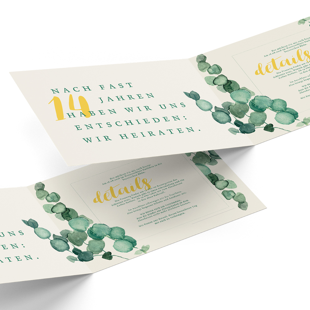 Hochzeitseinladung-Karte-geoeffnet